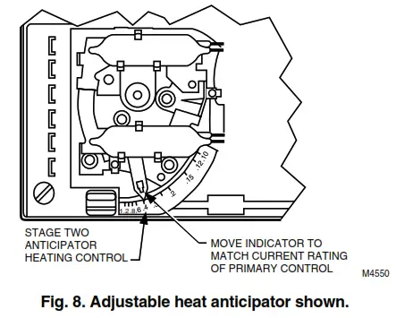 Honeywell Y594 Multistage Thermostat Subbase - 8