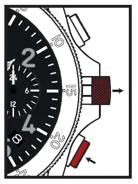 MALM CATALINA Black Ocean Blue Aeronautical Chronograph 41 mm 4
