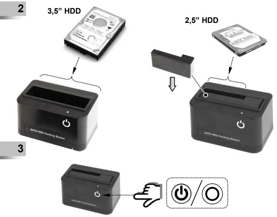 gembird HD32 U2S 5 USB Docking Station - FIGURE 2