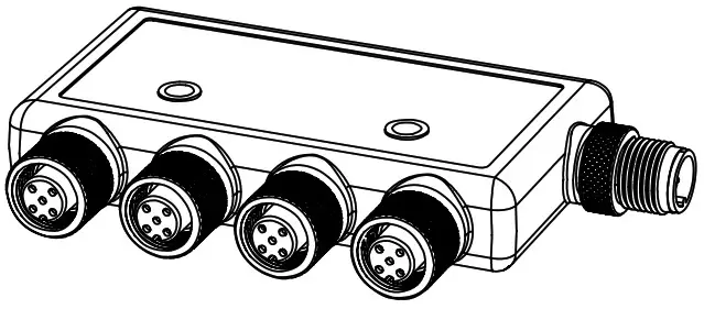BANNER R90C 4 Port Modbus to Analog Hub - Cover