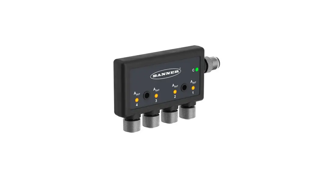 Banner R90c 4 Port Modbus To Analog Hub User Guide