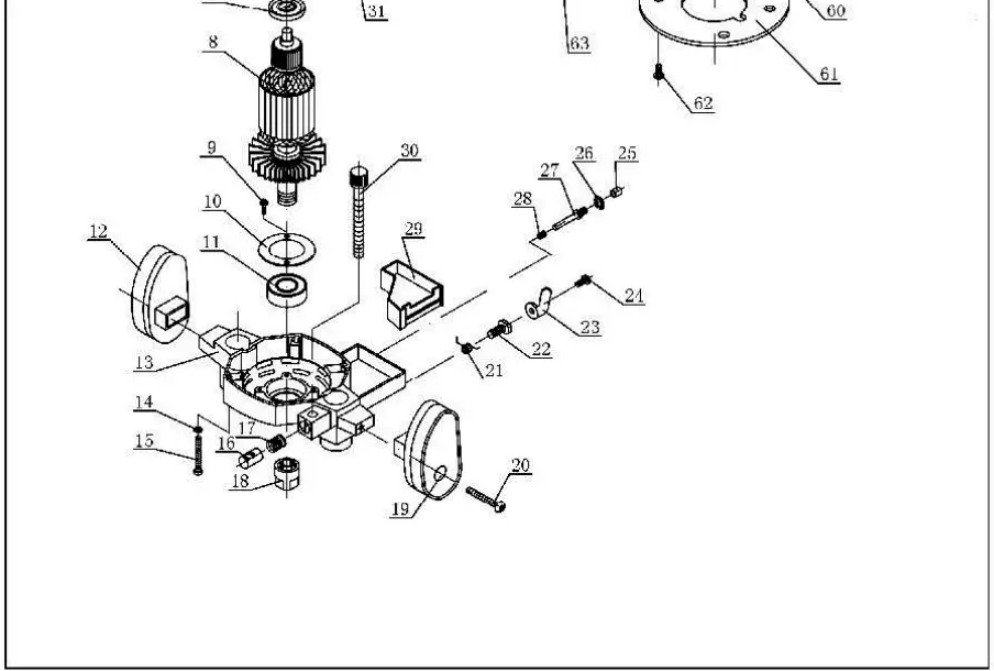 BORMANN PRO BRT2000 Power Electric Router - Product Overview 2