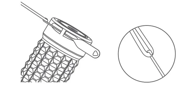 OLIGHT Perun Headlamp - LANYARD ATTACHMENT