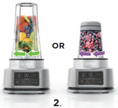 NINJA CB100UK Power Nutri Blender 2-in-1 -NINJA CB10