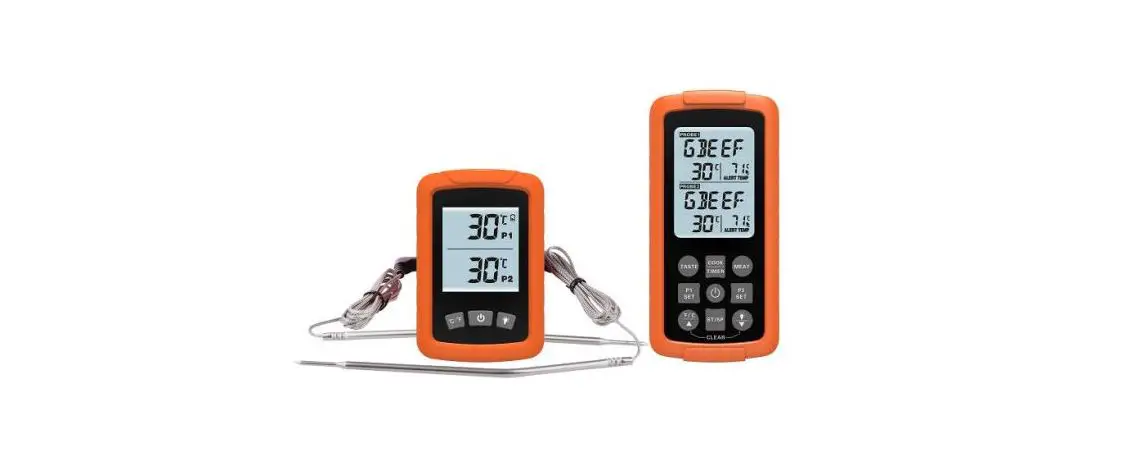 Kogan Kawrmtthmra Wireless Remote Meat Thermometer Dual Probe User Guide