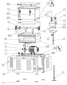 DIAGRAM & PARTS LIST