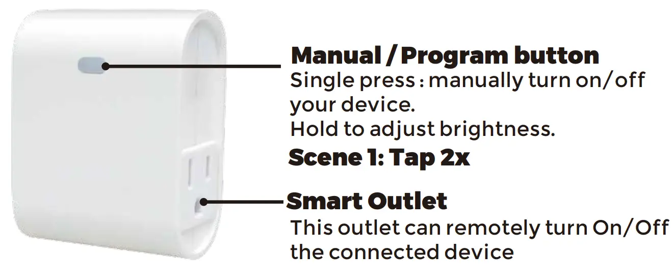 EVALOGIK Z-Wave Smart Plug ZW39 Dimmer