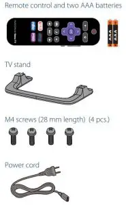 FIG 1 INCLUDED ACCESSORIES