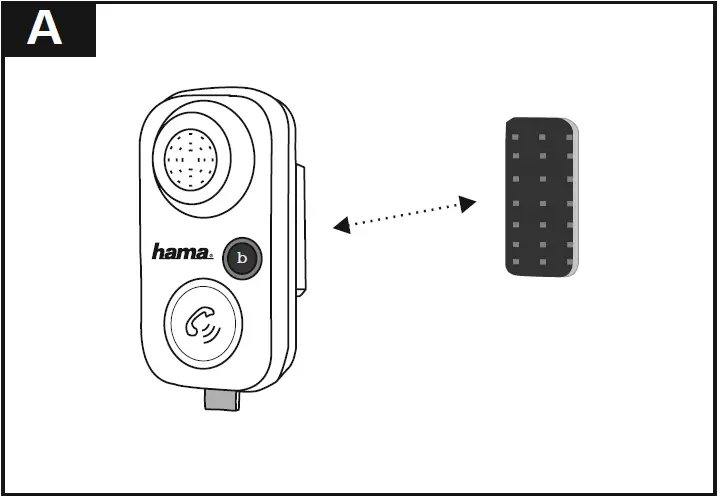 hama 00014167 Bluetooth Hands Free Set for Cars with AUX-In Getting started 1