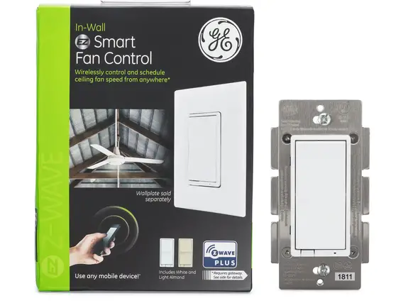 Jasco Zw4002 In-wall Smart Fan Control Instruction Manual