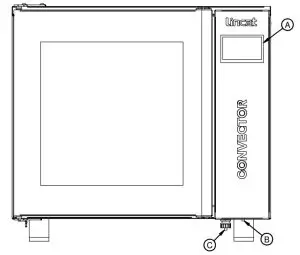 Lincat CO343M Convector Manual Electric Countertop Convection Oven - FIG 4