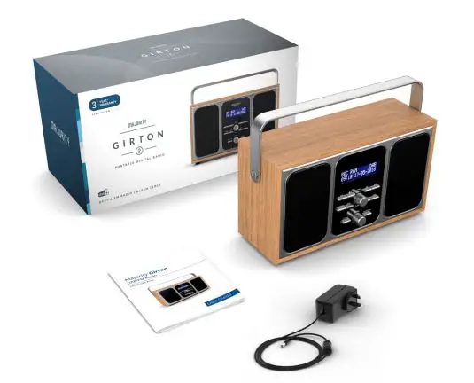 MAJORITY GIRTON - Portable Digital Radio GIR-DAB-OAK-2 fig3