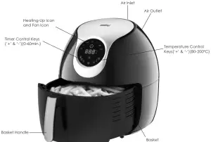 mistral 10 Litre Digital Air Fryer MDF898 - Digital Air Fryer