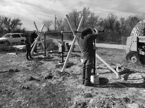 Tamarack S-TSP-GMKT-F3 Solar Ground Mount- Concrete 2