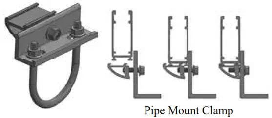 Tamarack S-TSP-GMKT-F3 Solar Ground Mount- Rail Assemblies