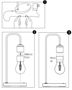 tzumi Gravity LED Light Bulb - fig2