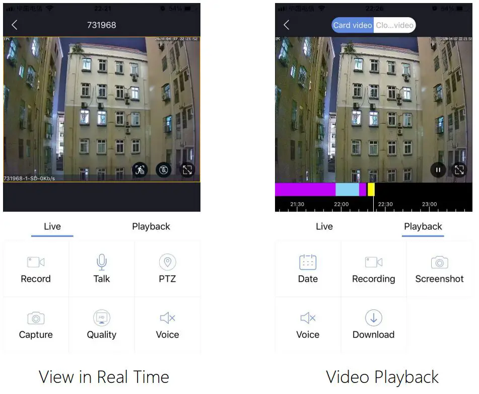 IP Cameras P6S Wifi Pan Tilt AI Camera Installation Guide - View in Real Time