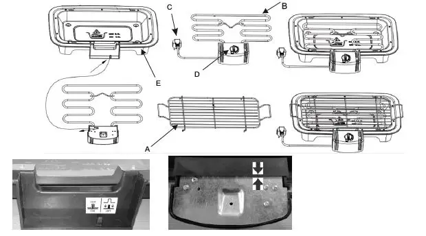ADLER AD6602 Grill Electric with Removable Heater fig1