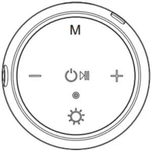 DENVER Bluetooth Speaker BTL 62-Light