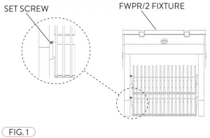 PacLights FWPR Series LED Wall Lights - fig