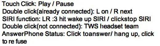 1MORE E10017 Dual Driver Earphones User Manual - Operational instructions