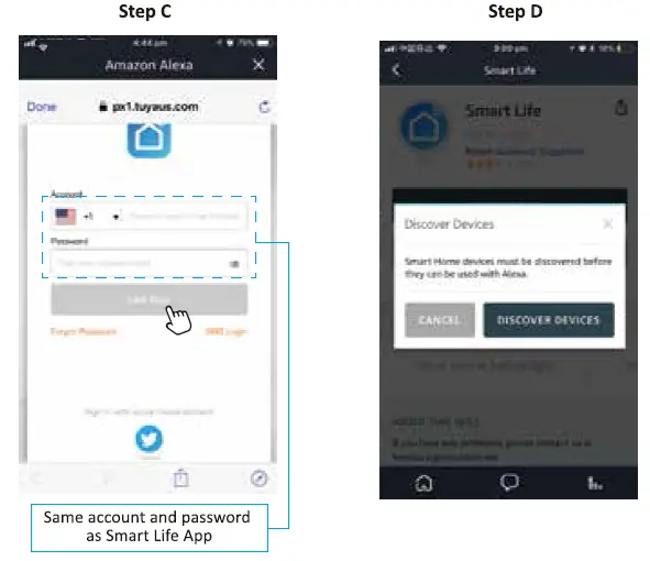 novostella NTF71 Smart LED Flood Light User Guide fig 17