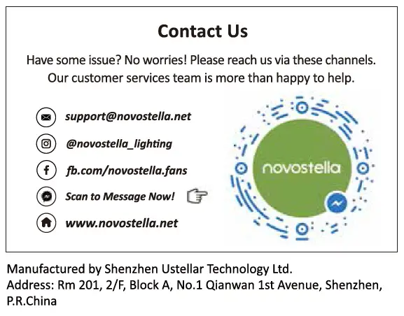 novostella NTF71 Smart LED Flood Light User Guide fig 28