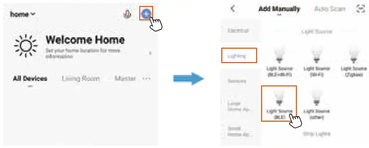 novostella NTF71 Smart LED Flood Light User Guide fig 7