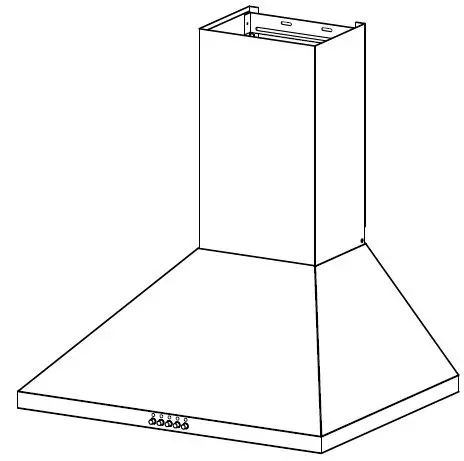 comfee CVP30W6AST CVP 30 Inch Pyramid Range Hood