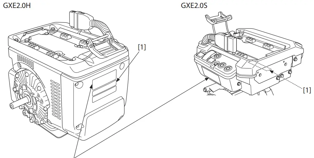 HONDA G E2 0H Electric Power Unit-fig1