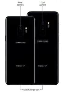 Samsung Galaxy S9 Phone Back View