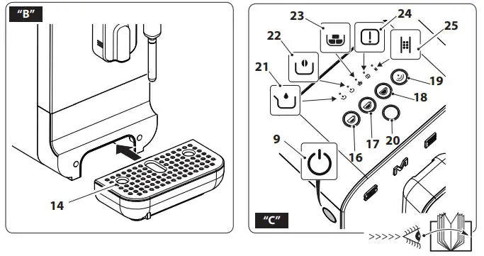 smeg BCC02 Fully Automatic Coffee Machine 2