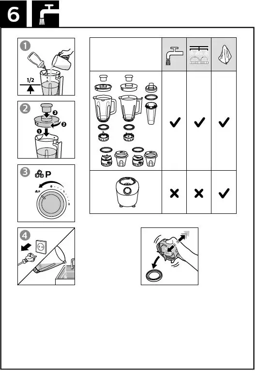PHILIPS 3000 Series Blender HR2191 FIG-7