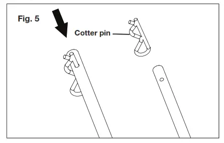 SNOWJOE SJ624E 21 Inch Electric Snow Thrower - Crank Assembly