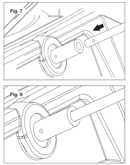 SNOWJOE SJ624E 21 Inch Electric Snow Thrower - Crank Assembly2