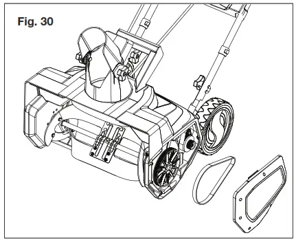 SNOWJOE SJ624E 21 Inch Electric Snow Thrower - directions