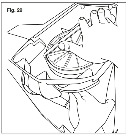 SNOWJOE SJ624E 21 Inch Electric Snow Thrower - pulley
