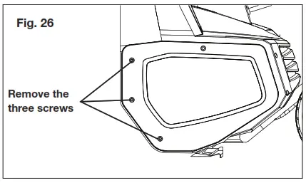 SNOWJOE SJ624E 21 Inch Electric Snow Thrower - screws