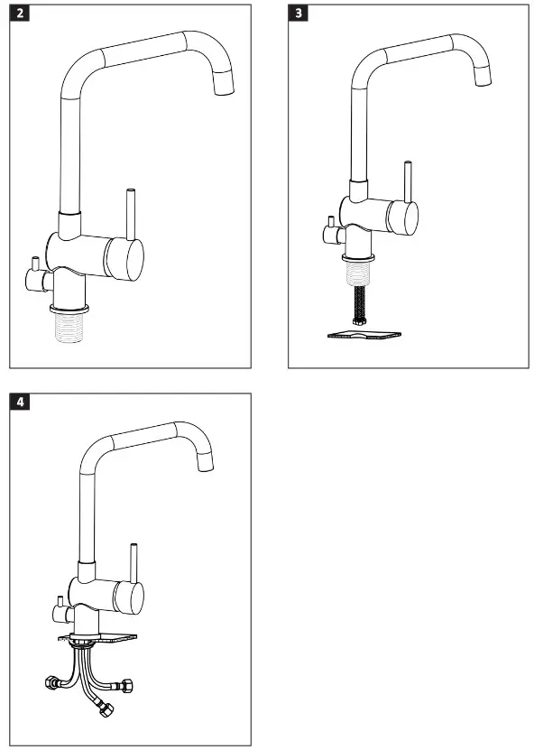 CURAQUA 003843 Kitchen Mixer Tap-fig2