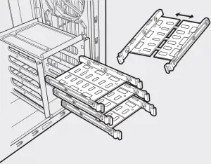 Carbide Series - CPU Installing SSDs and HDDs 7