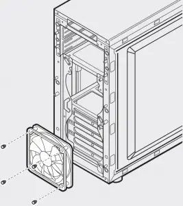 Carbide Series - CPU Installing a Second Front Fan 8