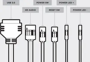 Carbide Series - CPU Installing the Front I O Connectors 10