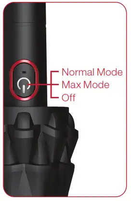 SAUBER SH 100 Pro Hand Vacuum Cleaner - Button