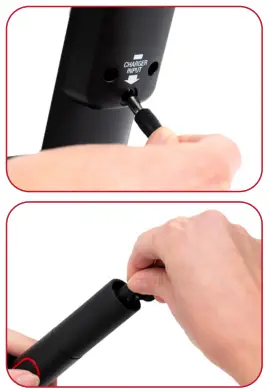 SAUBER SH 100 Pro Hand Vacuum Cleaner - Charging