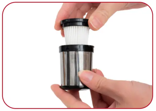 SAUBER SH 100 Pro Hand Vacuum Cleaner - stainless