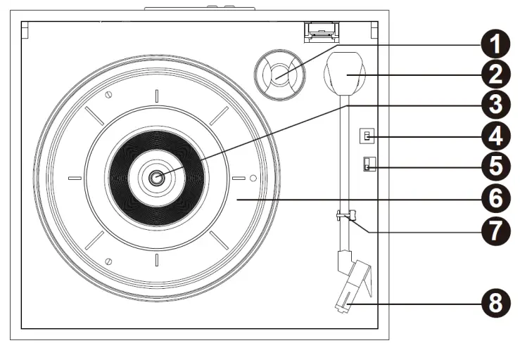 FENTON RP170 Series RP170D Record Player - OVERVIEW