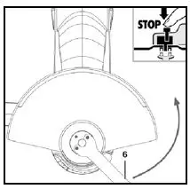 LUMBERJACK AG820 820W Angle Grinder 6