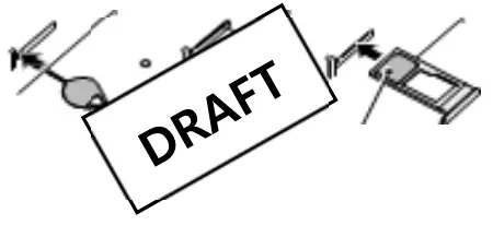 SAMSUNG SC 56B Single Sim Smart Phone - SIM card