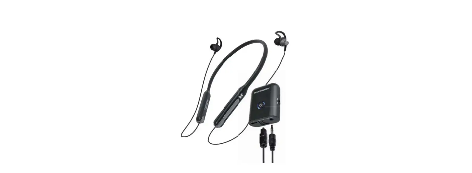 Monster Mth9-1002-blk Hdtv Wireless Headset Kit User Manual