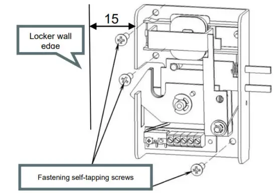 Promix SM308 Electromechanical Lock with Pusher And Door Position Sensor - figure 5